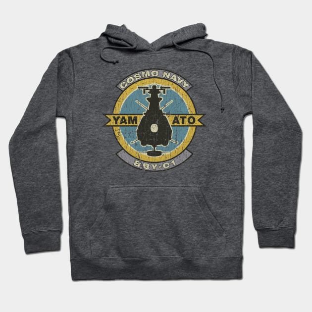 Cosmo Navy Yamato BBY-01 Patch Hoodie by JCD666